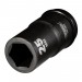 Draper Hi-TORQ Deep Impact Socket, 3/4\" Sq. Dr., 25mm