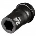 Draper Expert HI-TORQ 6 Point Deep Impact Socket, 1\" Sq. Dr., 24mm