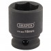 Draper Expert HI-TORQ 6 Point Impact Socket, 3/8\" Sq. Dr., 18mm