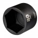 Draper HI-TORQ Deep Impact Socket, 1\" Sq. Dr., 80mm