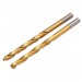 HSS Titanium Nitride Coated Drill Bit, 5.0mm x 86mm (Pack of 2)