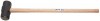 Sledge Hammer with Hickory Shaft, 6.4kg/14lb