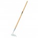 Long Handled Steel Narrow Rake