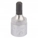 Elora Hexagon Screwdriver Socket, 1/4\" Sq. Dr., 4mm