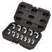 Flexible Crowfoot Socket Wrench Set, 3/8\" Sq. Dr. (12 Piece)