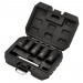 Impact Wheel Nut Socket Set, 1/2\" Sq. Dr. (6 Piece)