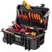 KNIPEX 00 21 33 E Tool Case \"Robust26\" Electric, 22 Parts, 550mm