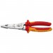 KNIPEX 13 76 200 ME VDE Wire Stripper with Multi-Component Grips, 200mm
