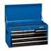 Tool Chest, 8 Drawer, 26\", Blue