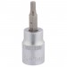 Socket with Hexagonal Bit, 3/8\" Sq. Dr., 4mm