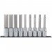 Long Metric Hex. Socket Bit Set, 1/2\" Sq. Dr., 100mm (9 Piece)