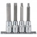 Draper TX-STAR Socket Bit Set, 1/2\" Sq. Dr. (4 Piece)
