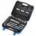 Combined MM/AF Socket Set, 1/2\" Sq. Dr. (33 Piece)