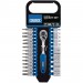 Metric Socket Set, 1/4\" Sq. Dr. (27 Piece)