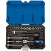 Draper Expert Combined MM/AF Socket Set, 1/4\" Sq. Dr. (40 Piece)