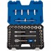 Draper Expert Combined MM/AF Socket Set, 1/2\" Sq. Dr. (41 Piece)