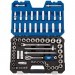 Draper Expert MM/AF Combined Socket Set, 1/2\" Sq. Dr. (63 Piece)