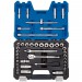 Draper Expert Combined MM/AF Socket Set, 3/8\" Sq. Dr., Blue (41 Piece)