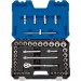 Draper Expert HI-TORQ Combined MM/AF Socket Set, 1/2\" Sq. Dr., Blue (41 Piece)