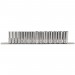 Metric Deep Socket Set on a Metal Rail, 3/8\" Sq. Dr. (15 Piece)