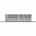 Imperial Deep Socket Set on a Metal Rail, 3/8\" Sq. Dr. (11 Piece)