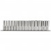 Metric Deep Socket on a Metal Rail, 1/2\" Sq. Dr. (15 Piece)