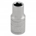 Socket, 1/4\" Sq. Dr., 6mm