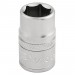 6 Point Imperial Socket, 3/8\" Sq. Dr., 7/16\"