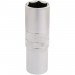 6 Point Metric Deep Socket, 1/2\" Sq. Dr., 19mm