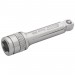 Draper Expert Wobble Extension Bar, 1/4\" Sq. Dr., 50mm, Polished Chrome