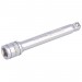 Draper Expert Wobble Extension Bar, 1/4\" Sq. Dr., 75mm, Polished Chrome