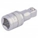 Satin Chrome Wobble Extension Bar, 3/8\" Sq. Dr., 45mm