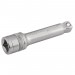 Satin Chrome Wobble Extension Bar, 3/8\" Sq. Dr., 75mm