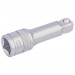 Satin Chrome Wobble Extension Bar, 1/2\" Sq. Dr., 75mm