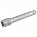 Satin Chrome Wobble Extension Bar, 1/2\" Sq. Dr., 125mm