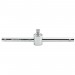 Satin Chrome Sliding T Bar, 1/4\" Sq. Dr.