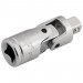 Satin Chrome Universal Joint, 1/4\" Sq. Dr.