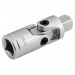 Satin Chrome Universal Joint, 3/8\" Sq. Dr.