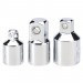 Socket Converter Set, Polished Chrome (3 Piece)