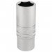 Draper HI-TORQ 6 Point Deep Socket, 3/8\" Sq. Dr., 18mm
