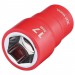 XP1000 VDE Socket, 3/8\" Sq. Dr., 17mm