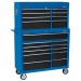 Combined Roller Cabinet and Tool Chest, 19 Drawer, 40\"