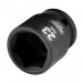 Draper HI-TORQ Metric Impact Socket, 1/2\" Sq. Dr., 23mm