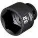 Draper Hi-TORQ Impact Socket, 1/2\" Sq. Dr., 32mm