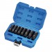 Draper HI-TORQ Metric Deep Impact Socket Set, 3/8\" Sq. Dr. (8 Piece)