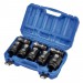 Draper HI-TORQ Metric Deep Impact Socket Set, 1\" Sq. Dr. (8 Piece)
