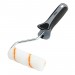 Medium Pile Polyester Paint Roller with Soft Grip Handle, 4\"/100mm
