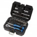 Draper HI-TORQ Metric Socket and Bit Set, 1/4\" Sq. Dr. (40 Piece)
