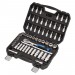 Draper HI-TORQ Metric Socket and Bit Set, 3/8\" Sq. Dr. (58 Piece)