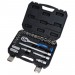 Draper HI-TORQ Metric Socket Set, 1/2\" Sq.. Dr. (23 Piece)